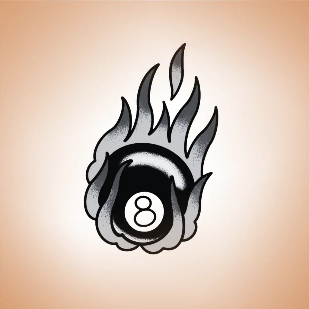 Boule de Billard 8 - Old School