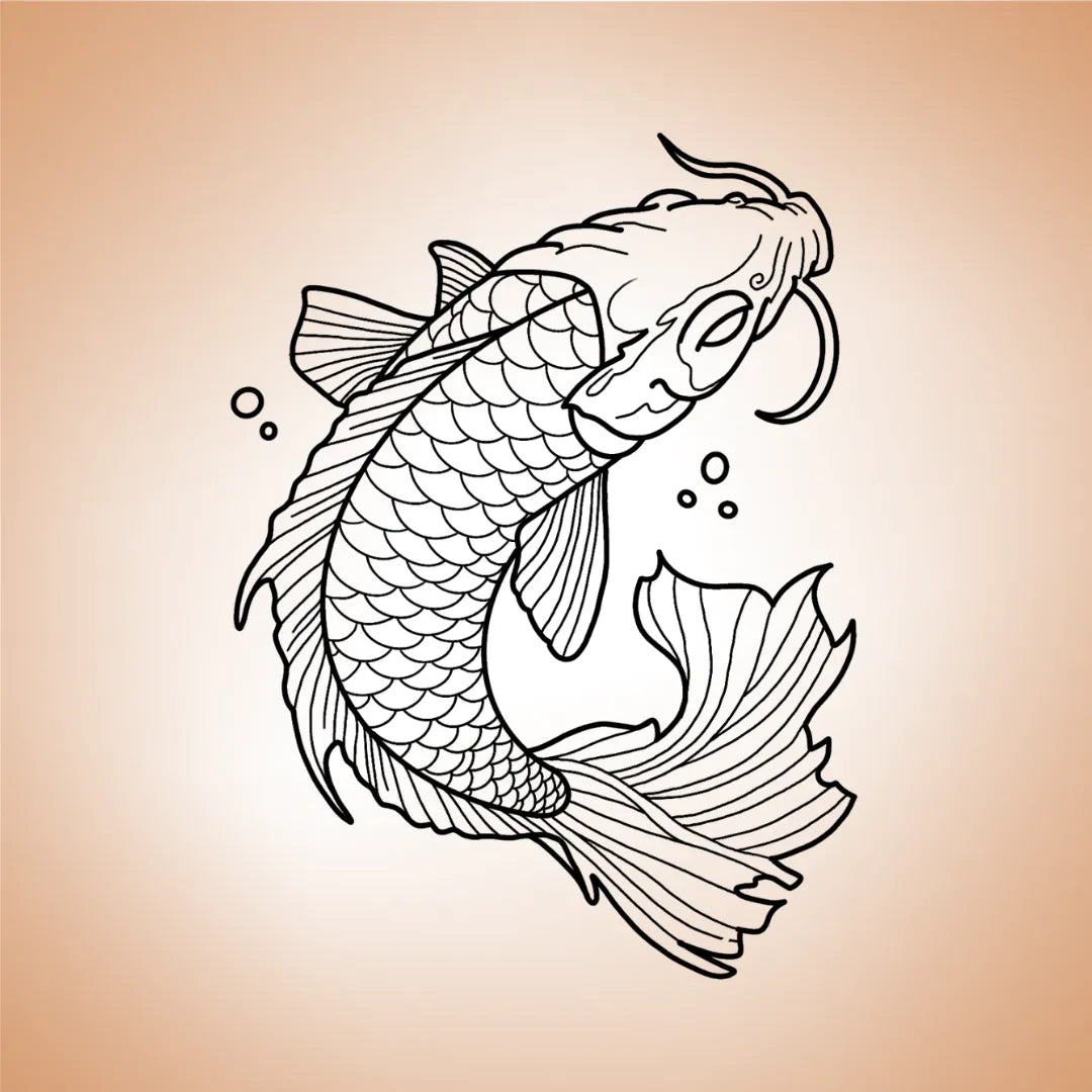 Carpe Koi Japonaise - Voyage