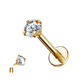 Piercing Labret Or Strass