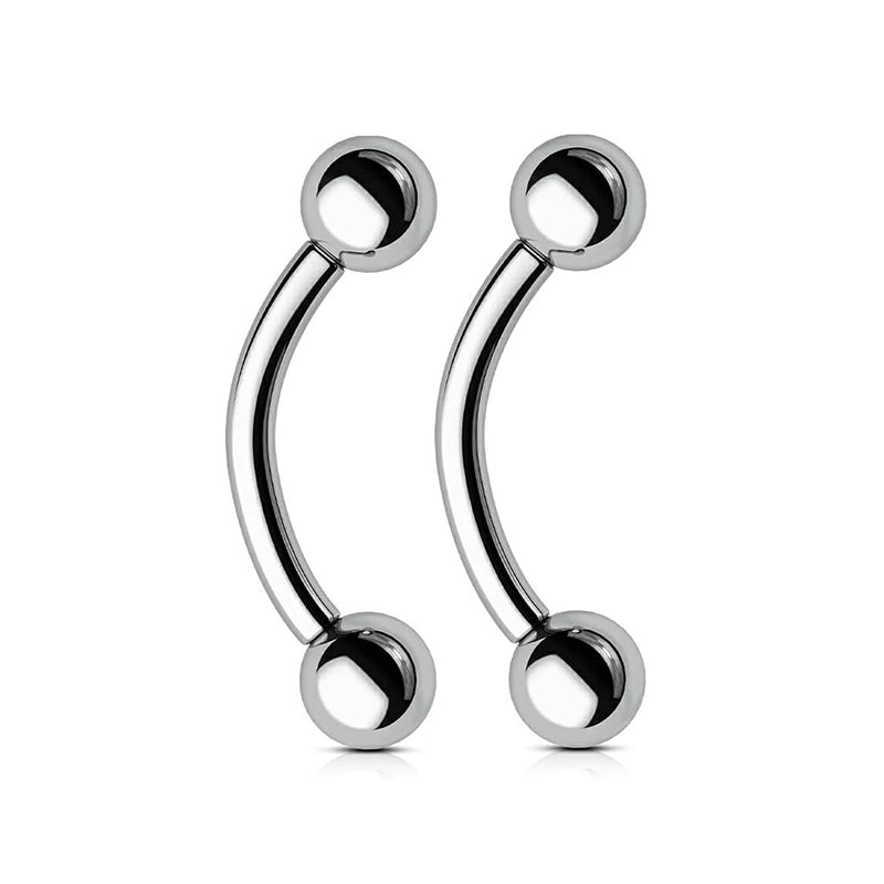 Piercing Banane Stérile Argent Court