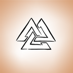 Symbole Valknut Viking - Voyage