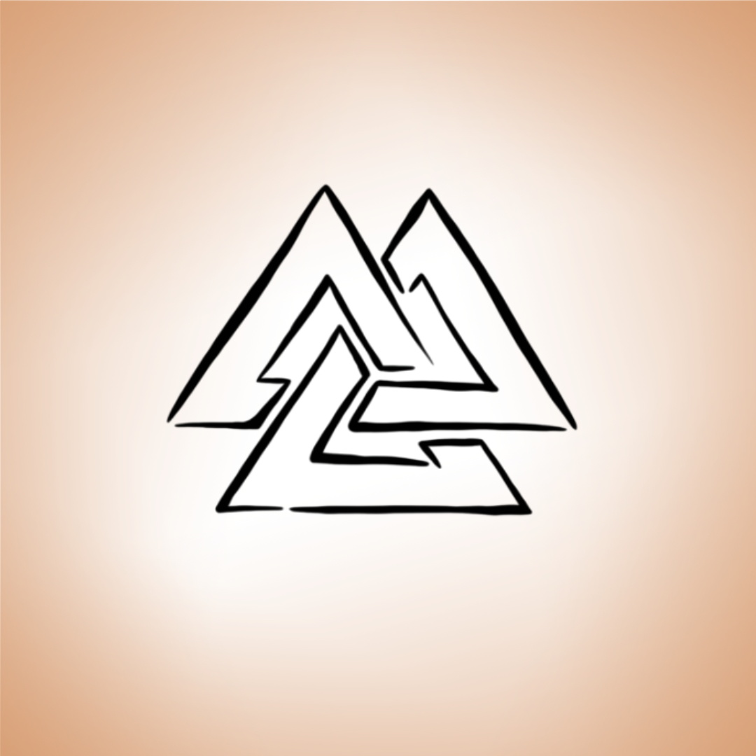 Symbole Valknut Viking - Voyage