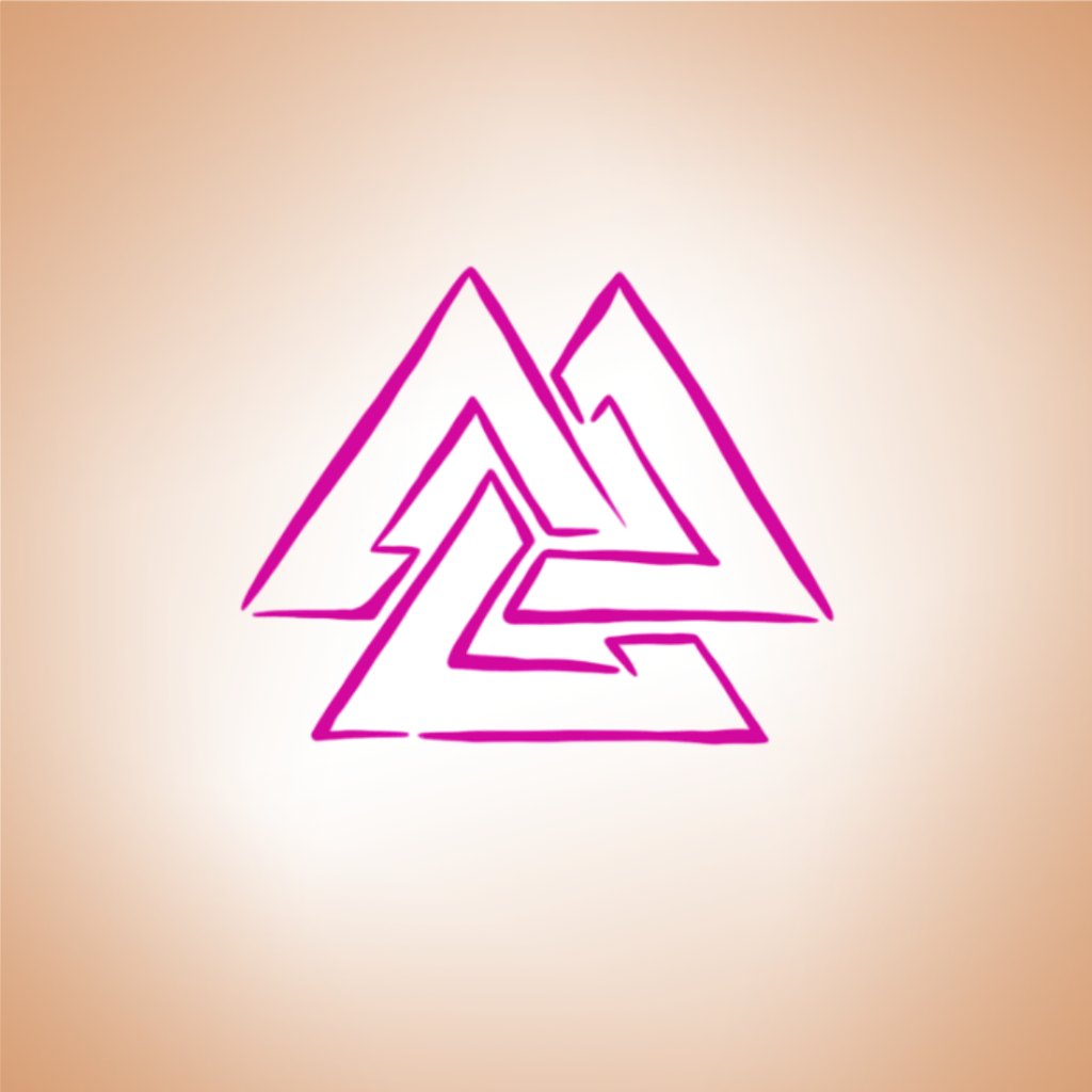 Symbole Valknut Viking - Voyage