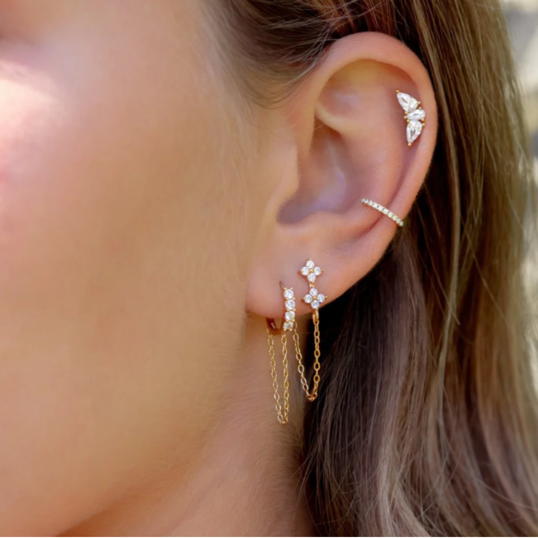 Boucle d'oreille Arcachon