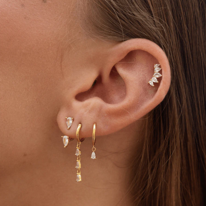 Boucle d'oreille Menton