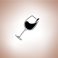 Tatouage Ephémère Verre de Vin