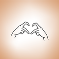 Mains en Cœur - Love