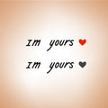 I'm Yours - Love